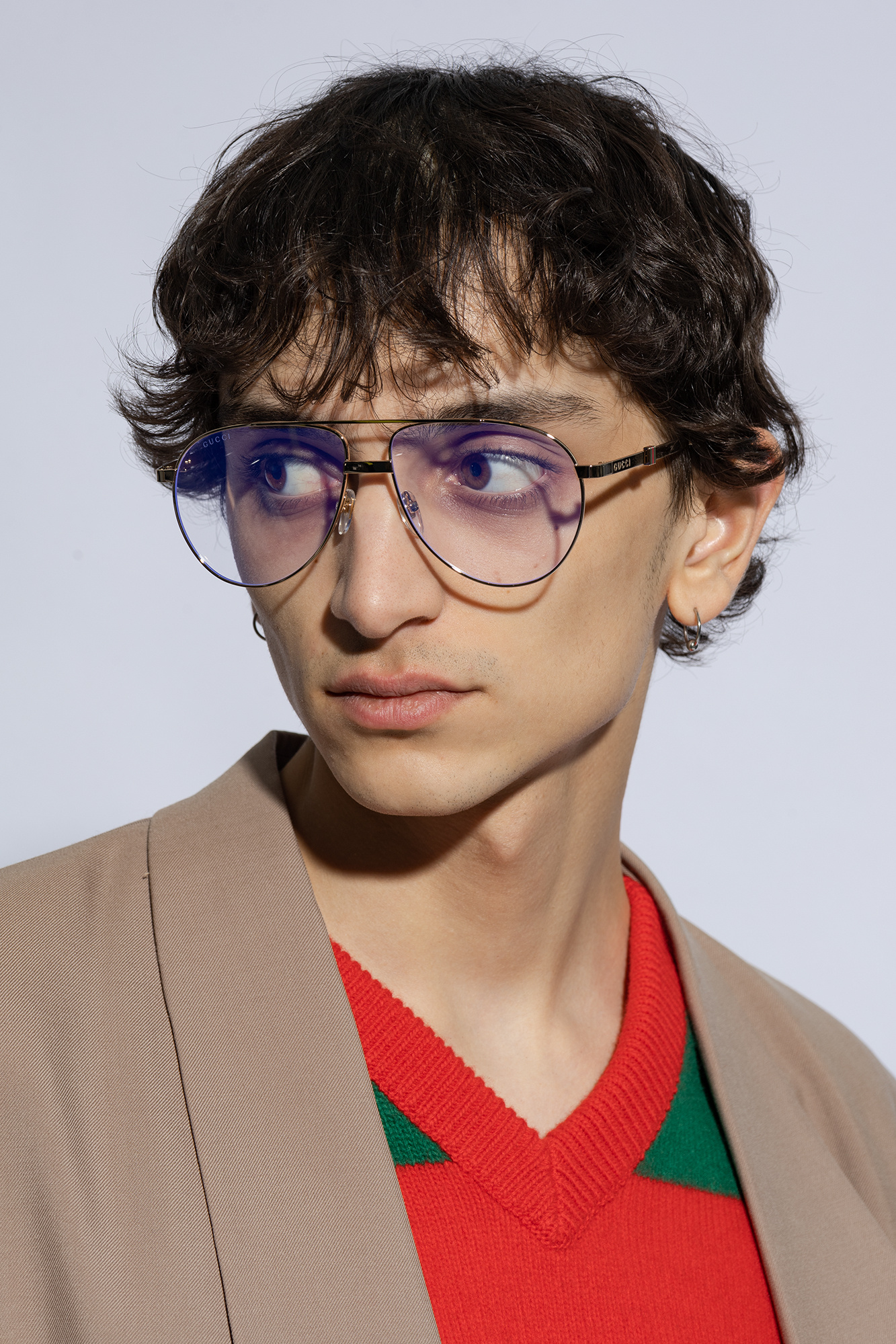 Mens gucci 2024 optical glasses